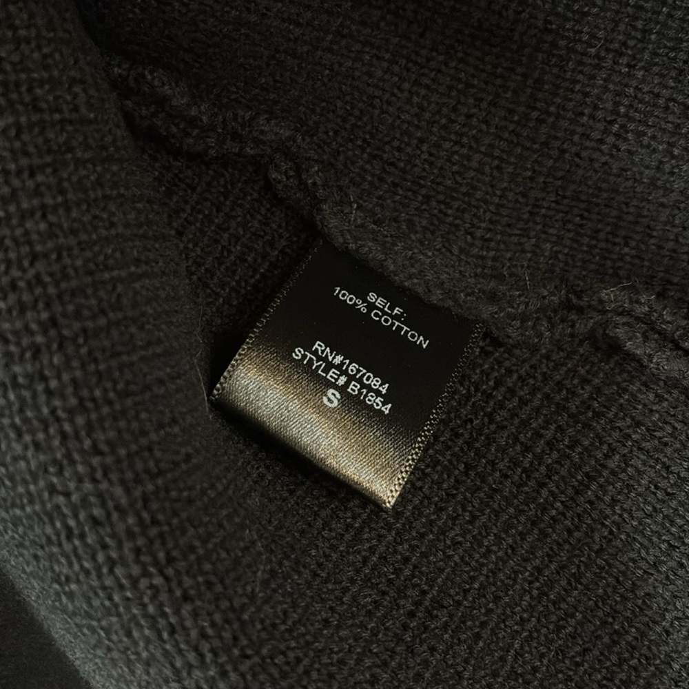 Tuckernuck Black Knot Double Breasted Jacket Sz S - Picture 5 of 6